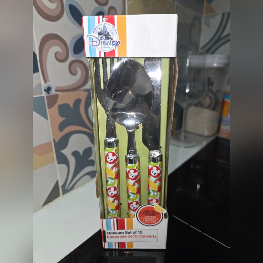 New Disney Multi-Colored Flatware Set for Summer Dining